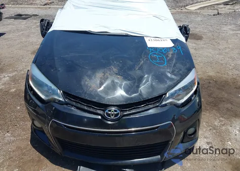 2015 Toyota Corolla S Plus из США, поврежденный, VIN 2T1BURHE5FC282751